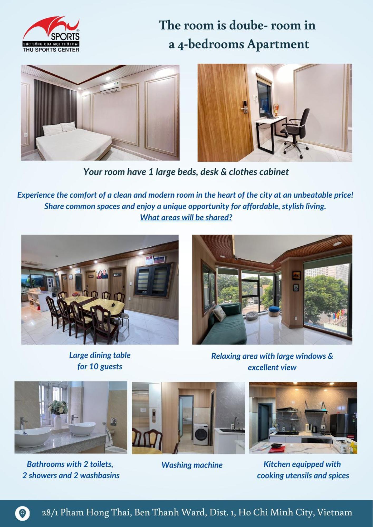 Thu'S Apartment Near Ben Thanh Market Ho Chi Minh City Exterior photo
